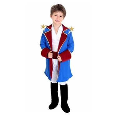 Imagem de Fantasia Pequeno Príncipe Infantil Completa de Luxo Sulamericanas, G 9