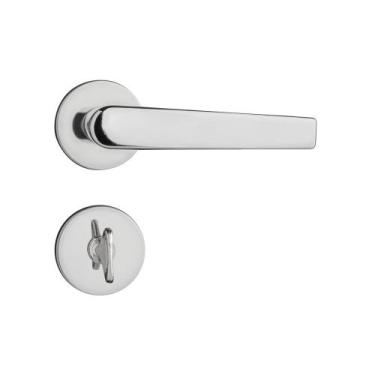 Imagem de Fechadura Concept 401 Banheiro Cromada Residence Pado, Cromado, 40 mm