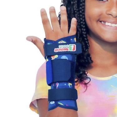Imagem de Tala punho infantil bilateral -  dl558 bambini espacial azul - DILEPÉ