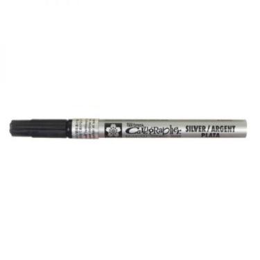 Imagem de Caneta Permanente Sakura Pen Touch Calligrapher 1.8 mm Prata XPSK-C53 