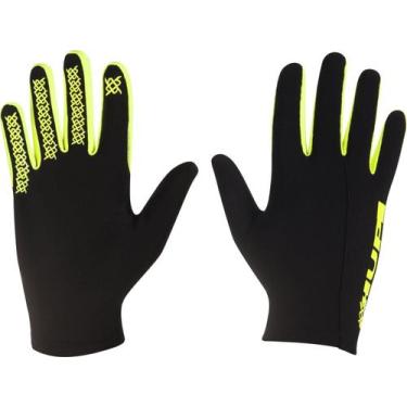 Imagem de Luva HUPI Running Preto/Amarelo, GG, Preto, Amarelo