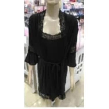 Imagem de Camisola com hobby preta - Márcia Baby , GG