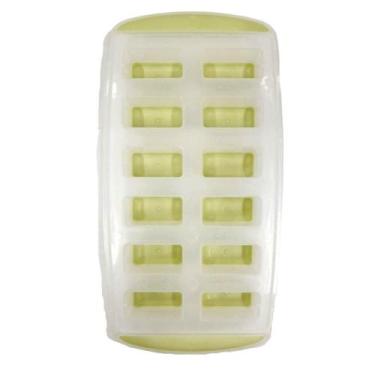Imagem de Forma De Gelo Retangular Fundo Silicone - Verde Claro - Quanhe