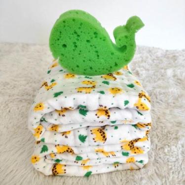 Imagem de Toalha De Banho Soft Premium Para Bebê com Capuz 3 Camadas - Teciclean