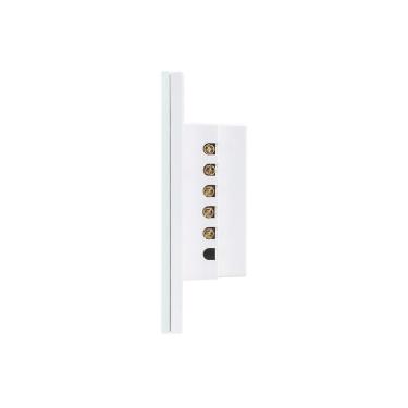 Imagem de Interruptor Smart Wi-Fi Touch 3 Teclas EWS 1003 Controle por App e Voz Branco Intelbras