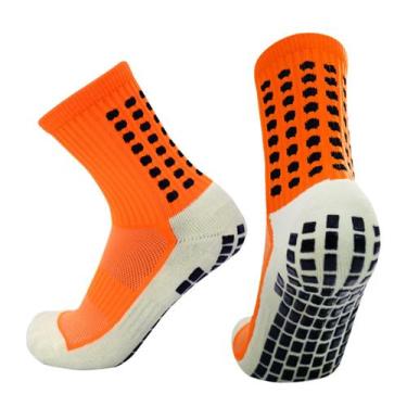 Imagem de Meia Antiderrapante Futebol Esportivo Profissional Meião Tipo Trusox P