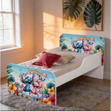 Imagem de Cama caminha para quarto crianças meninas - Dullar Móveis, Stitch