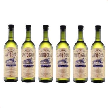 Imagem de Cachaça Santo Grau Paraty 750ml Kit Com 6 Garrafas Originais