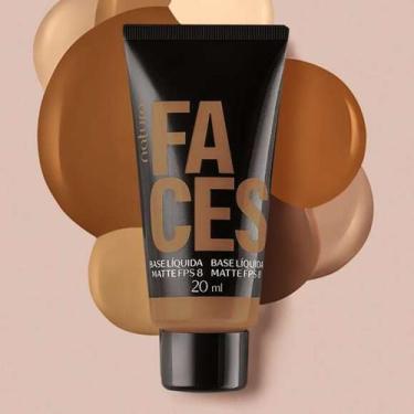 Imagem de Base Líquida Checkmatte Faces 20 ml - Maquiagem , 35 N