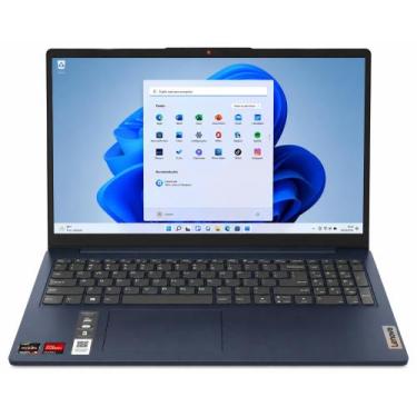Imagem de Notebook Lenovo IdeaPad 1 15AMN7 Ryzen 5 7520U 8gb ssd 256gb 15,6 Full