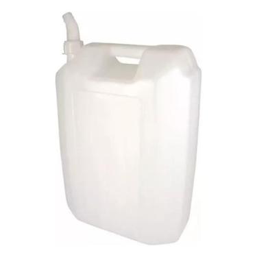 Imagem de Bombona Galão 20 Litros Transparente Cipla Com Tampulho Bico