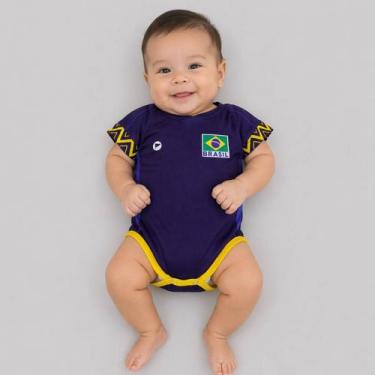 Imagem de Body CBV Premium Infantil Azul - Torcida Baby, G