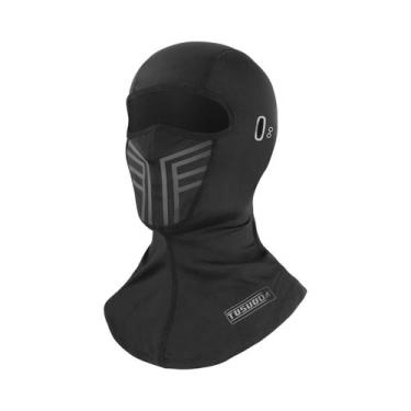 Imagem de Máscara Facial Respirável Para Motocicleta Com Proteção Solar, Elástic