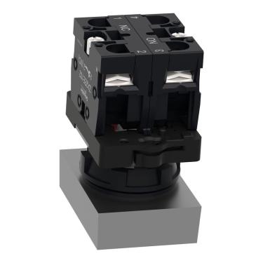 Imagem de Botão Duplo para Comando XA2EA7A3415 com 1NA+1NF Diferenciação por Verde e Vermelho Bivolt Schneider Electric