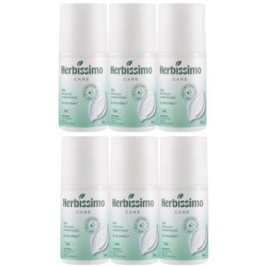 Imagem de Kit 6 Desodorante Roll-On Herbíssimo Neutro 50ml - Dana