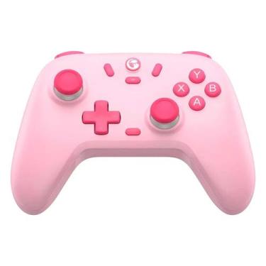 Imagem de Controle Gamesir Nova Lite Sem Fio para Nintend Switch Rosa