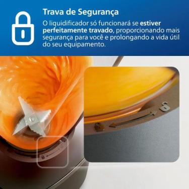 Imagem de Liquidificador Philips Walita HR2272 Série 3000 Preto 127V 700W 2L, 11