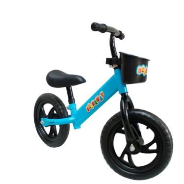 Imagem de Bicicleta infantil balance aro 12 azul sem pedal - importway