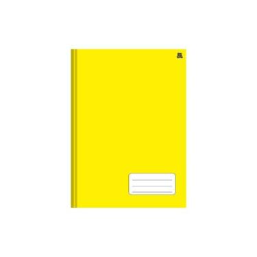Imagem de Caderno pequeno costurado Capa Dura  Amarelo - Animativa
