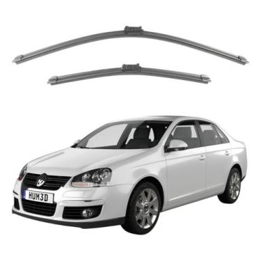 Imagem de Par De Palheta Limpa Para-brisa Volkswagen Jetta 2007 A 2010 - Cinoy, 