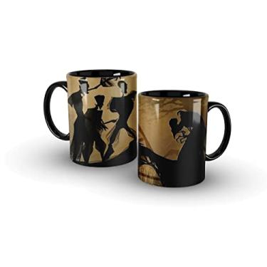 Imagem de Caneca Preta Harry Potter Reliquias da Morte