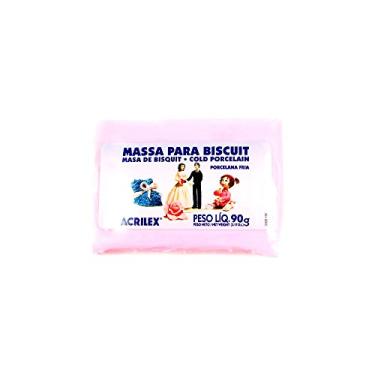 Imagem de Acrilex - Massa 90G Para Biscuit Rosa Acrilex 74900537