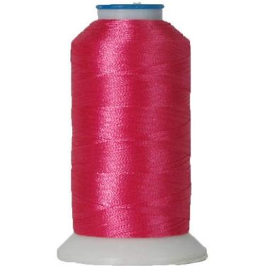 Imagem de Threadart Linha de bordado de máquina de poliéster da carretel - Nº 130 - Rosa escuro - 1000 m - 40 wt - 220 cores disponíveis