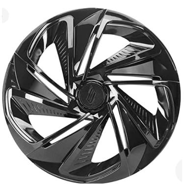 Imagem de Jogo Calotas Elitte Nitro Preta Aro 13