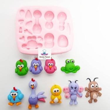 Imagem de Molde De Silicone Galinha Pintadinha