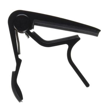 Imagem de Capotraste para Violão e Guitarra Capo Dolphin Preto Delrin