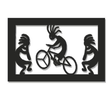 Imagem de Placa decorativa Kokopeli