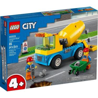 Imagem de Lego City Caminhão Betoneira 60325 85 Peças