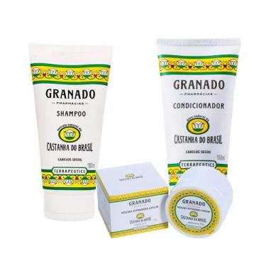 Imagem de Granado Castanha Do Brasil Kit - Shampoo + Máscara + Condicionador