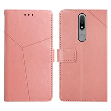 Imagem de YUNCHAO Caixa de telefone Para Nokia 2,4 y Stitching Horizontal Flip Leather Phone capa para celular