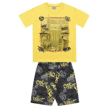 Imagem de Lindo Conjunto Infantil Fakini  Menino Verão (Ref: 3291)