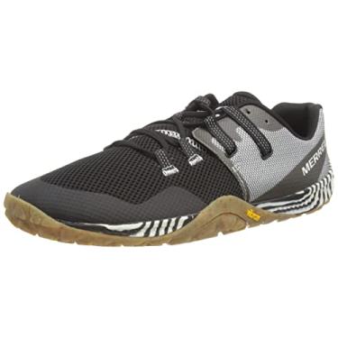 Imagem de Merrell Trail Glove 6 Solution Dye Shoe - Men's Black/White