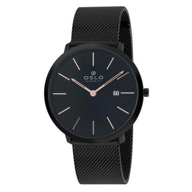 Imagem de Relógio Oslo Masculino Ref: Ompsss9u0001 P1px Slim Black