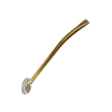 Imagem de Bomba Dourada De Chimarrão Terere By Fineza