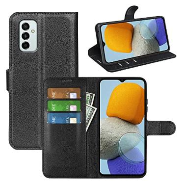 Imagem de Capa Capinha Carteira Para Samsung Galaxy M23 5G Case Couro Flip Wallet Top (Preta)