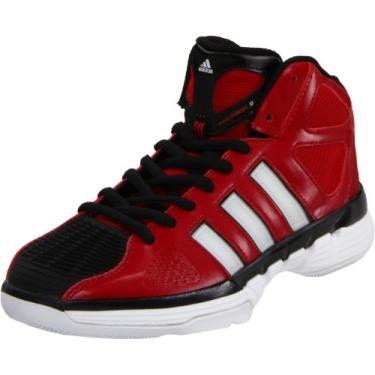 Imagem de adidas Tênis de basquete feminino Pro Model Zero W, University Red/Running White/Black, 5