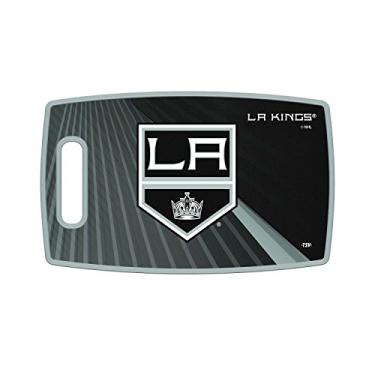 Imagem de Tábua de corte grande da Sports Vault NHL Los Angeles Kings, 36,8 cm x 23 cm