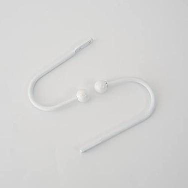 Imagem de Gancho de cortina de liga de zinco galvanizado é um par de acessórios de cortina bonitos e duráveis, suportes de cortina de amarração de cortina, T1,4 pcs