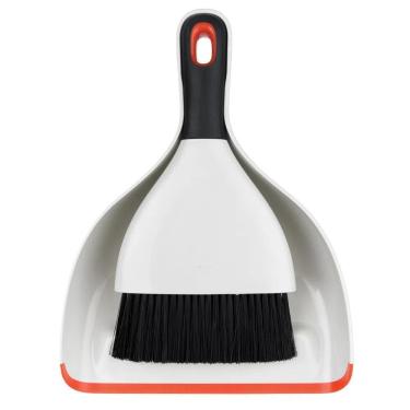 Imagem de Vassoura E Pá Branco E Laranja Oxo