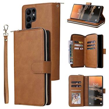 Smart View Wallet Flip Case For Samsung Galaxy S23 Ultra SM-S918B