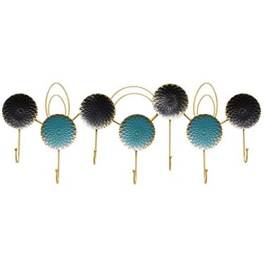 Imagem de KIZQYN Ganchos de casaco montado na parede cabide de porta gancho de chave de entrada pendurado na parede nórdico criativo gancho de casaco cabide de parede (tamanho: 1)