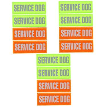 Imagem de POPETPOP 12 Peças adesivo de cão de serviço acessórios para cachorros para cães pequenos mancha de cachorro adesivos rótulos acessórios para cães de grande porte decoração de cão de serviço