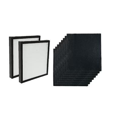 Imagem de Nispira True HEPA com pré-filtro de carbono ativado WK01234QPC para purificadores de ar Oreck Airvantage WK10002QPC, Plus Pet WK10052QPC 2 pacotes