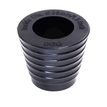 Imagem de Guarda-chuva DGQ para pátio, guarda-chuva, guarda-chuva, plugue de cunha para guarda-chuva, diâmetro do poste em 3,8 cm, ótimo para abertura do furo de mesa de pátio de 4,5 a 6,3 cm (preto)