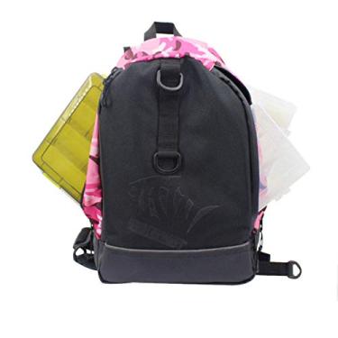 Imagem de Mochila de pesca Bolsa de equipamentos para vários bolsos Bolsa de transporte, caça, tiro, armazenamento, alça de ombro com lados macios, alça de transporte de ombro