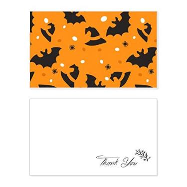 Imagem de Cartão de agradecimento Hallowmas de Dia das Bruxas de Taco de Aranha, Papel de Aniversário